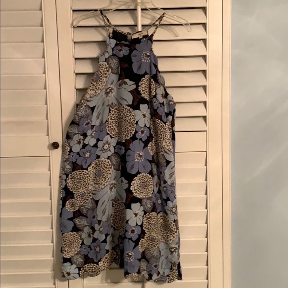 Entro blue floral dress